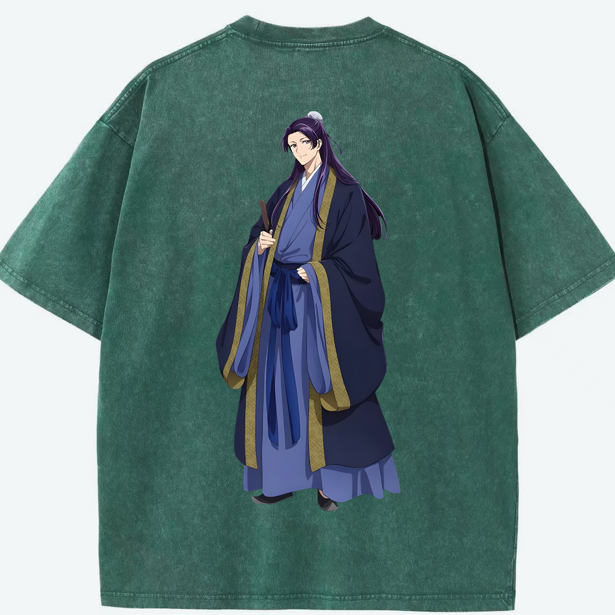 （画像用） 薬屋のひとりごと The Apothecary Diaries 綿100% ヴィンテージ風 半袖Tシャツ（背面プリント）